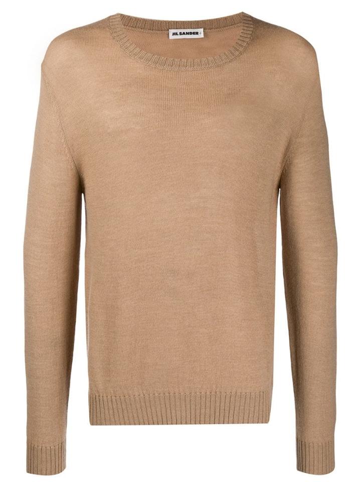 Jil Sander Crew-neck Jumper - Neutrals