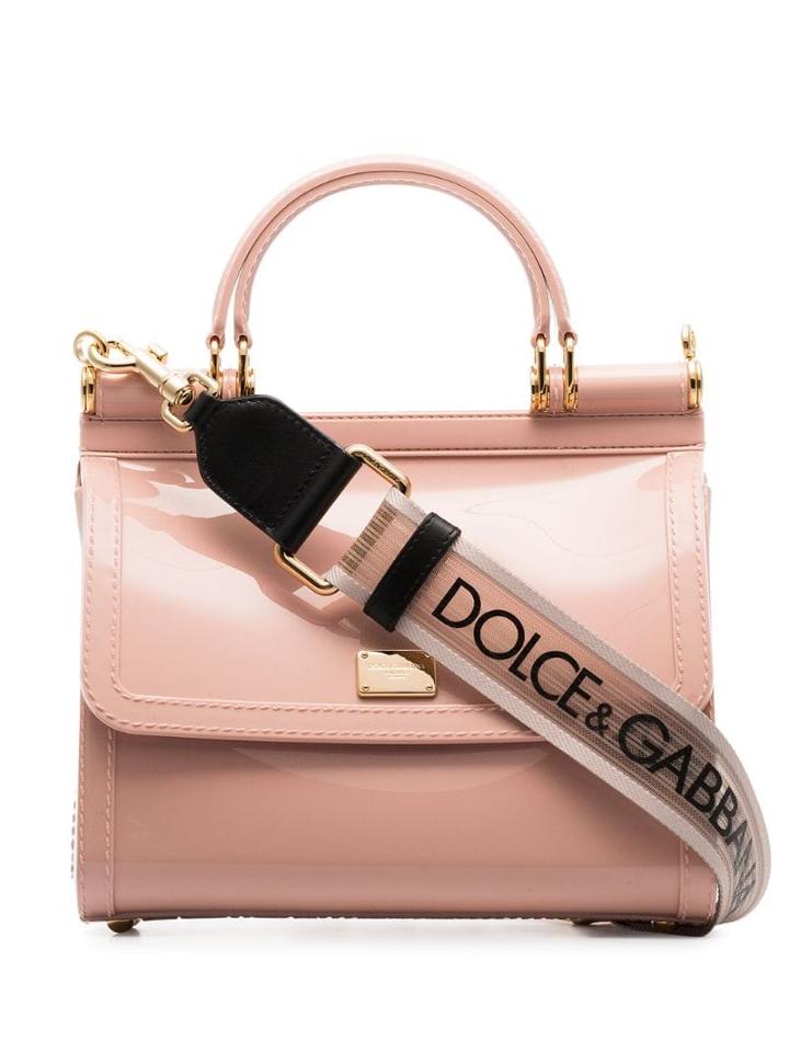 Dolce & Gabbana Small Sicily Jelly Tote - Pink