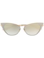 Dita Eyewear Cat Eye Sunglasses - Gold