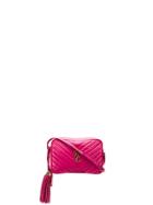 Saint Laurent Lou Crossbody Bag - Pink
