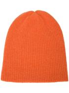 The Elder Statesman Soft Knit Beanie - Orange