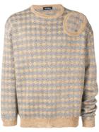 Raf Simons Camel Knit Sweater - Neutrals