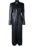 Yves Saint Laurent Vintage Long Leather Coat