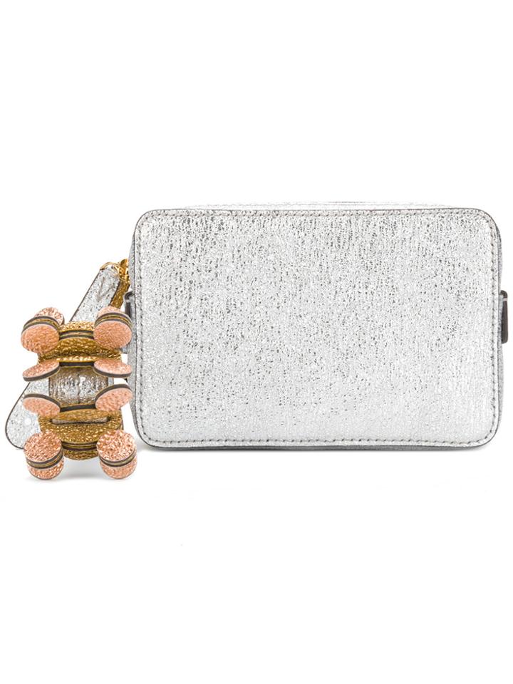 Anya Hindmarch Stack Clutch - Metallic