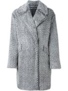 Tagliatore 'agatha' Coat, Women's, Size: 40, Grey, Polyester/cupro