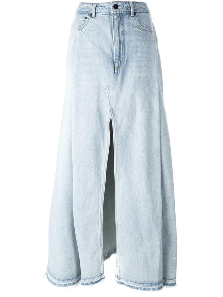 Alexander Wang Maxi Denim Skirt