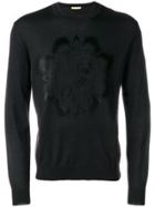 Versace Jeans Classic Round Neck Jumper - Black
