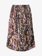 Marni Haze Print Midi Skirt, Women's, Size: 42, Silk