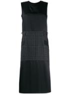 Maison Martin Margiela Pre-owned 2000s Grid Panel Dress - Black