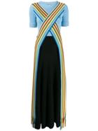 Loewe Striped Detail Dress - Blue