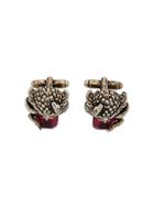 Roberto Cavalli Owl Cufflinks - Silver