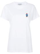 Maison Labiche Embroidered Logo T-shirt - White