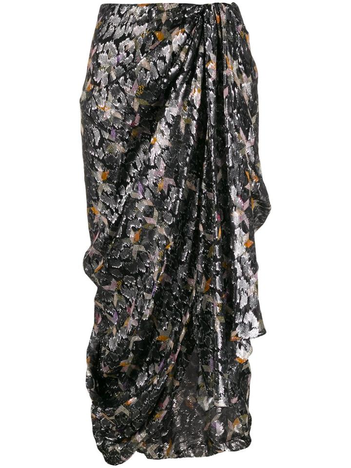 Isabel Marant Geometric Print - Black