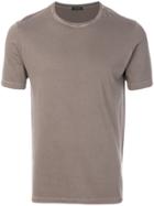 Zanone Short Sleeved T-shirt - Nude & Neutrals