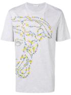 Versace Collection Half-medusa Print T-shirt - Grey