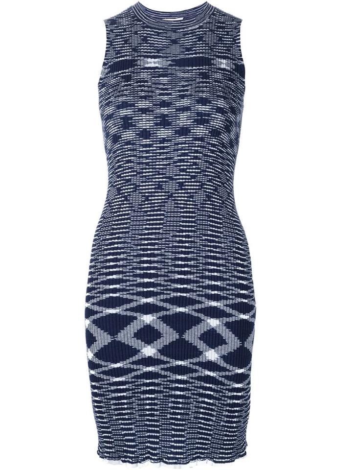 See By Chloé Zig Zag Knit Short Dress