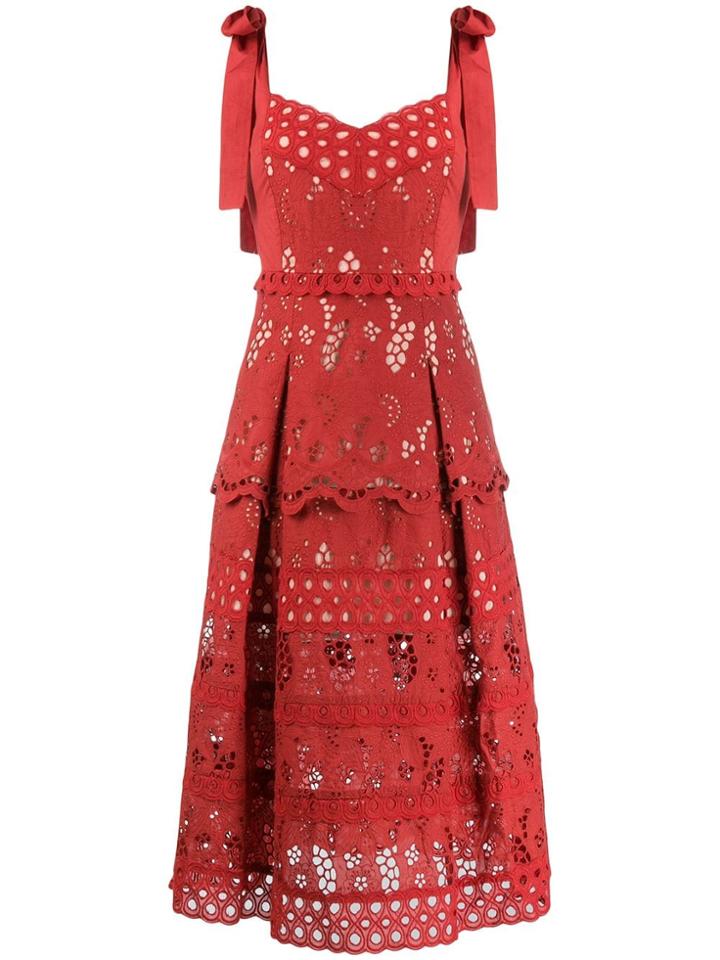 Three Floor Damsel Dress - Red