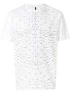 Blackbarrett Geometric Print T-shirt - White