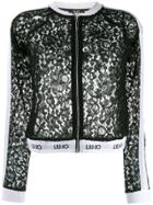 Liu Jo Lace Bomber Jacket - Black