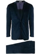 Corneliani Corduroy Slim-fit Suit - Blue