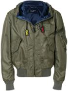 Dolce & Gabbana Hooded Jacket - Green