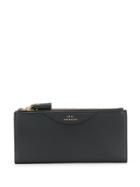 Anya Hindmarch Double Zipped Wallet - Black