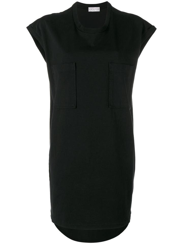 Drifter - Borax Long Short-sleeved T-shirt - Women - Cotton - Xs, Black, Cotton