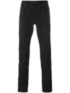 Saint Laurent Classic Straight Leg Jeans - Black