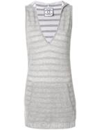 Chanel Pre-owned Sleeveless One Piece Dress - Grey