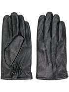 Karl Lagerfeld Smooth Finish Gloves - Black