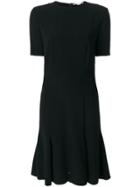 Stella Mccartney Godet Hem Dress - Black