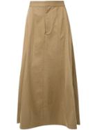 Bassike Drill Tailored Panelled Skirt