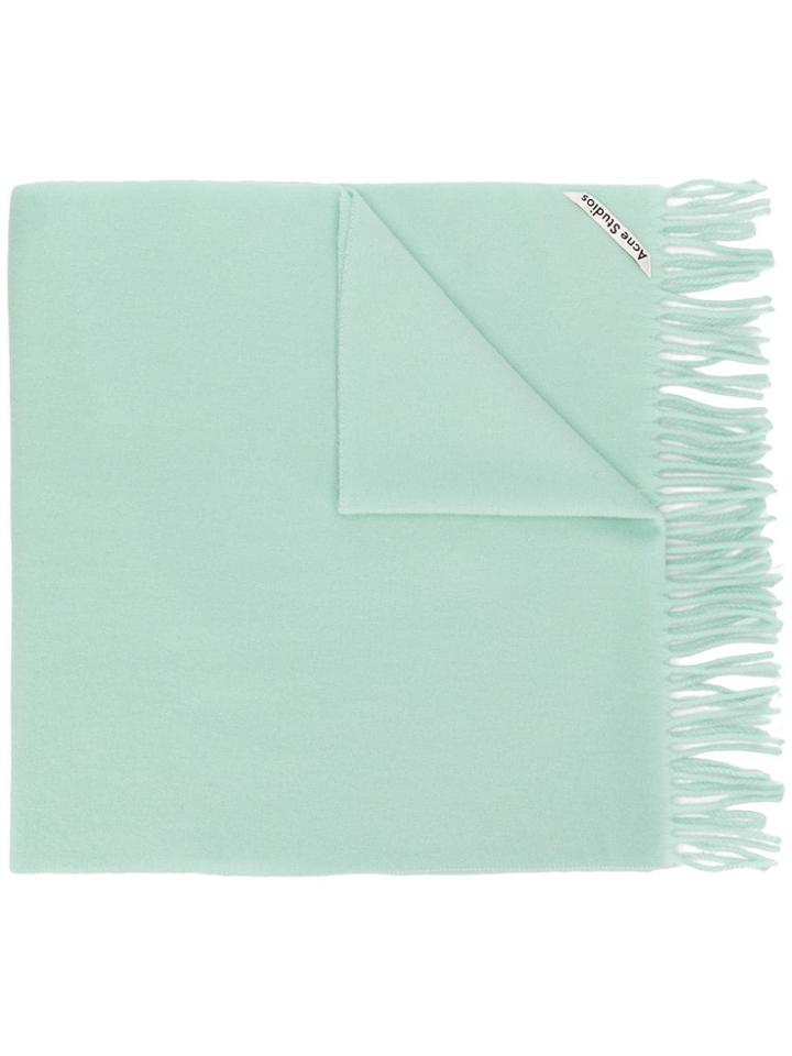 Acne Studios Canada Nr New Scarf - Green