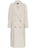 Isabel Marant Habra Alpaca Wool Double-breasted Coat - Neutrals