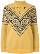 Coohem Bandana Jacquard Jumper - Yellow