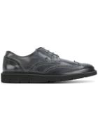 Hogan Chunky Sole Distressed Brogues - Grey