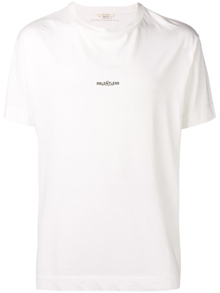 Alyx Slogan Short-sleeve T-shirt - White