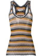 Isabel Marant Étoile Amory Tank Top, Women's, Size: 40, Yellow/orange, Cotton