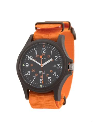 Timex Acadia 40mm Watch - Orange