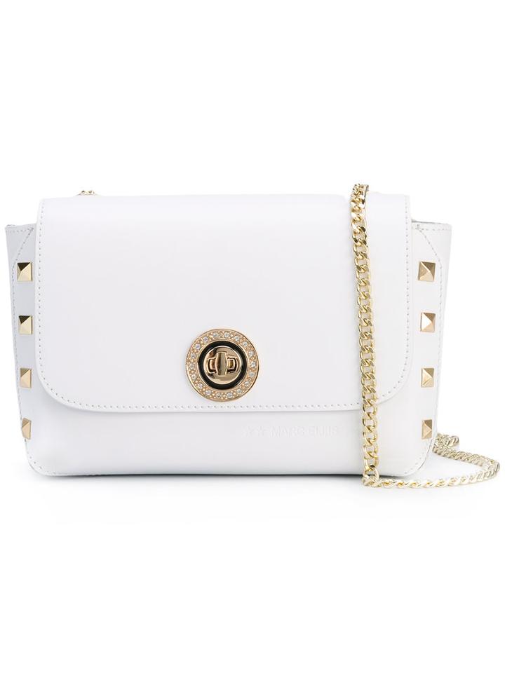 Marc Ellis - Diamond Shoulder Bag - Women - Leather - One Size, White, Leather