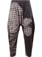 Homme Plissé Issey Miyake Loose-fit Cropped Trousers, Men's, Size: 3, Grey, Polyester