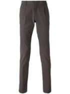 Incotex - Skinny Tailored Trousers - Men - Cotton/spandex/elastane - 58, Brown, Cotton/spandex/elastane