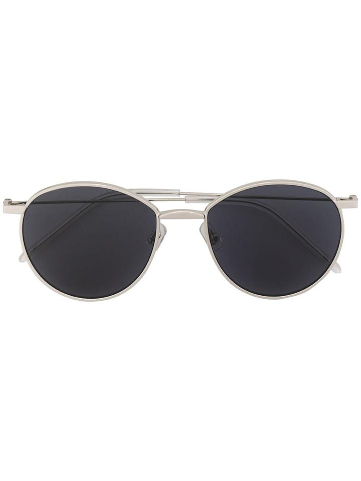 Gentle Monster Baguette Sunglasses - Silver