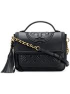 Tory Burch Fleming Satchel - Black