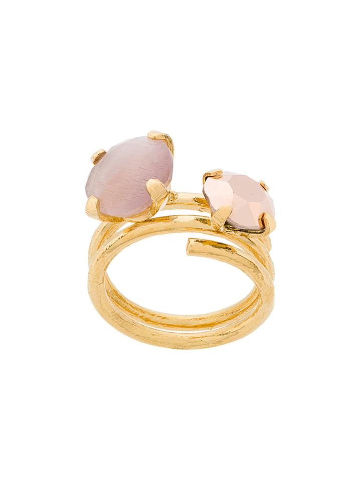 Wouters & Hendrix Technofossils Ring - Metallic