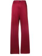 Golden Goose Mid Rise Palazzo Trousers - Red