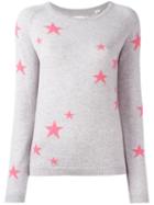 Chinti And Parker Star Jumper, Size: Xl, Grey, Cashmere