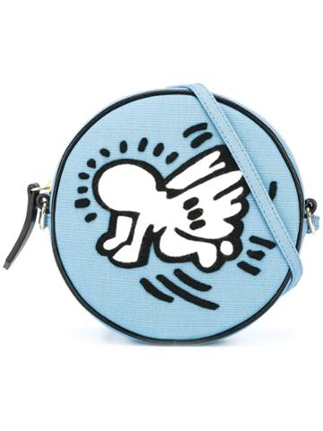 Olympia Le-tan Olympia Le-tan X Keith Haring Crossbody Bag - Blue