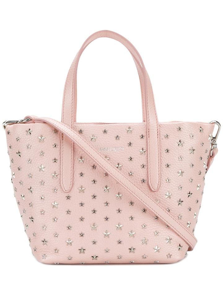 Jimmy Choo - Mini Sara Tote - Women - Calf Leather - One Size, Pink/purple, Calf Leather