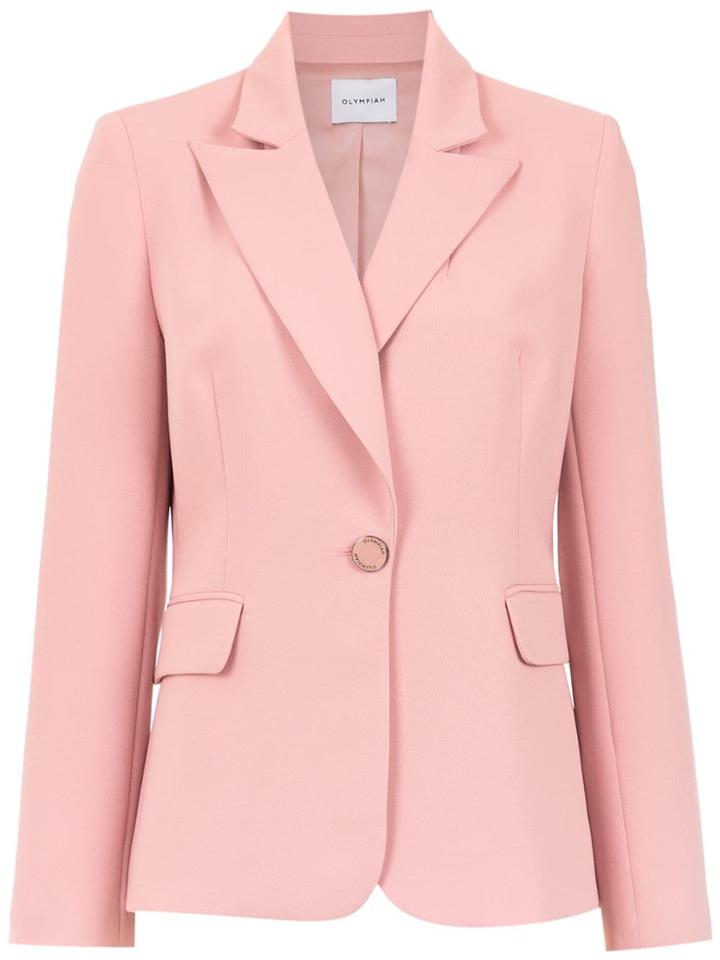 Olympiah Paradiso Panelled Blazer - Pink & Purple